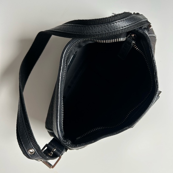 Authentic Christian Dior by John Galliano F/W 2005 Black Diorissimo Shoulder Bag - Picture 7 of 10